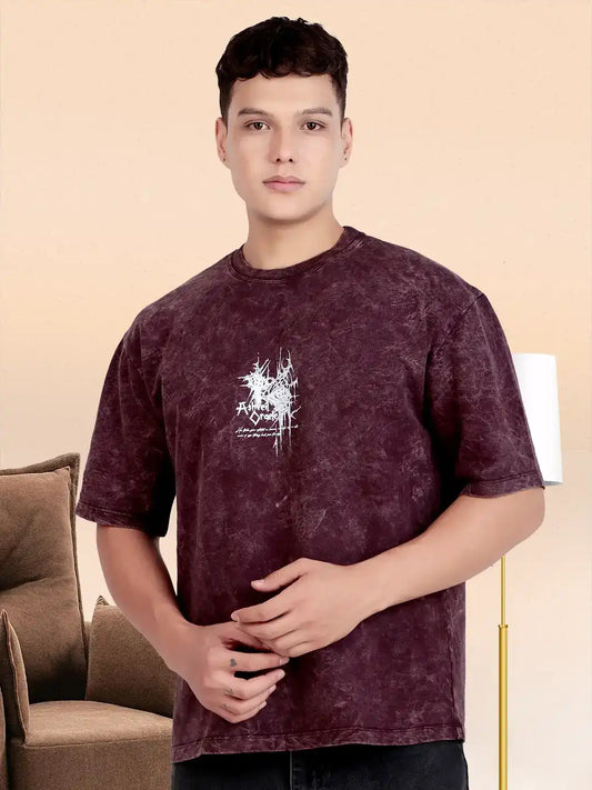 ๐๐ฌ๐ก๐๐ฏ๐ข๐ฅ Acid Wash Oversized Tee