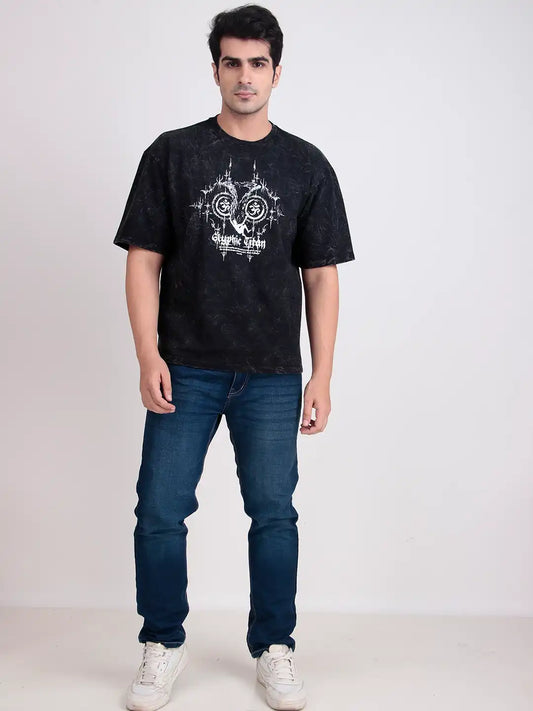 ๐๐ฅ๐ฒ๐ฉ๐ก๐ข๐ ๐๐ข๐ญ๐๐ง ACID WASH Mythic Oversized Tee