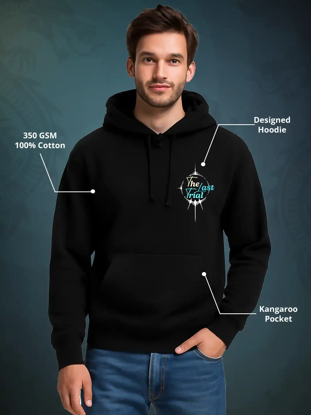 𝐓𝐡𝐞 𝐋𝐚𝐬𝐭 𝐓𝐫𝐢𝐚𝐥 Streetwear Regular Hoodie