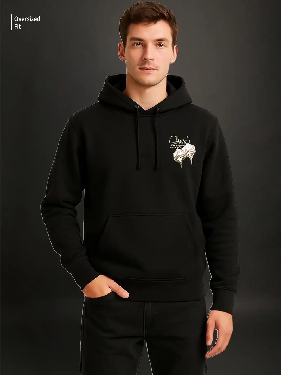 𝐃𝐞𝐢𝐭𝐲’𝐬 𝐓𝐡𝐫𝐨𝐰 𝐃𝐢𝐜𝐞 Regular Hoodie