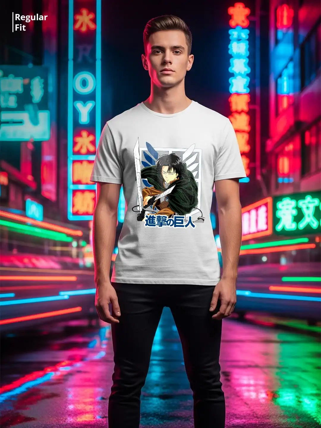 Wings of Freedom: 𝐀𝐭𝐭𝐚𝐜𝐤 𝐨𝐧 𝐓𝐢𝐭𝐚𝐧 Regular T-Shirt