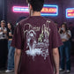 Deity’s Throw Oversized Heavy Gauge Maroon T-Shirt