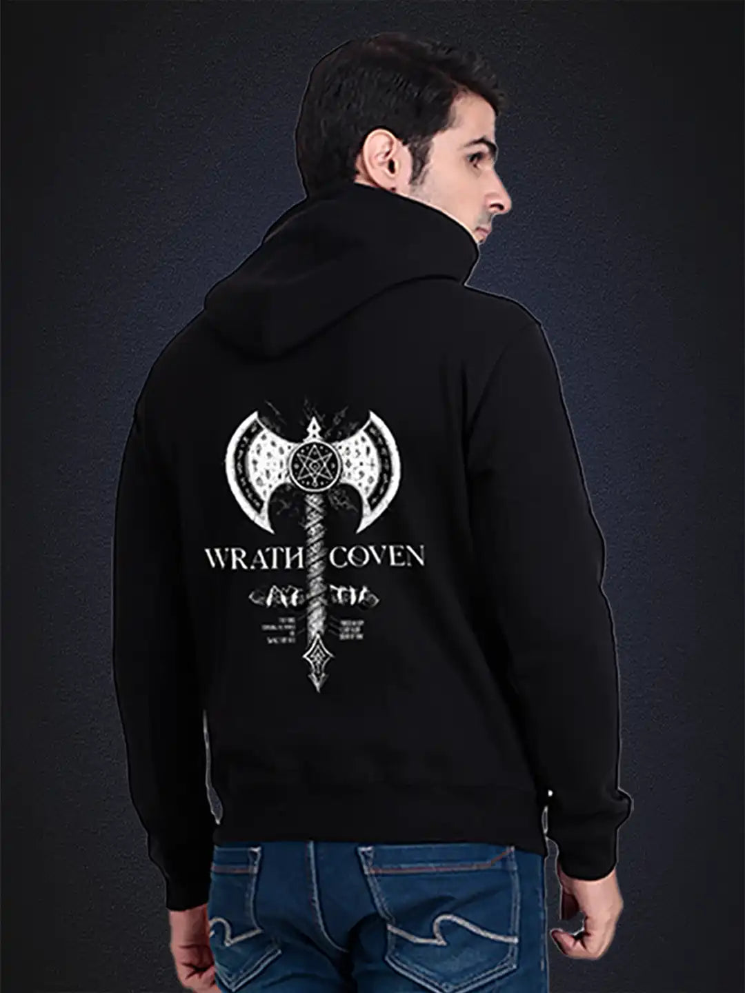 𝐖𝐫𝐚𝐭𝐡 𝐂𝐨𝐯𝐞𝐧 𝐇𝐨𝐨𝐝𝐢𝐞 – Premium Dark Streetwear