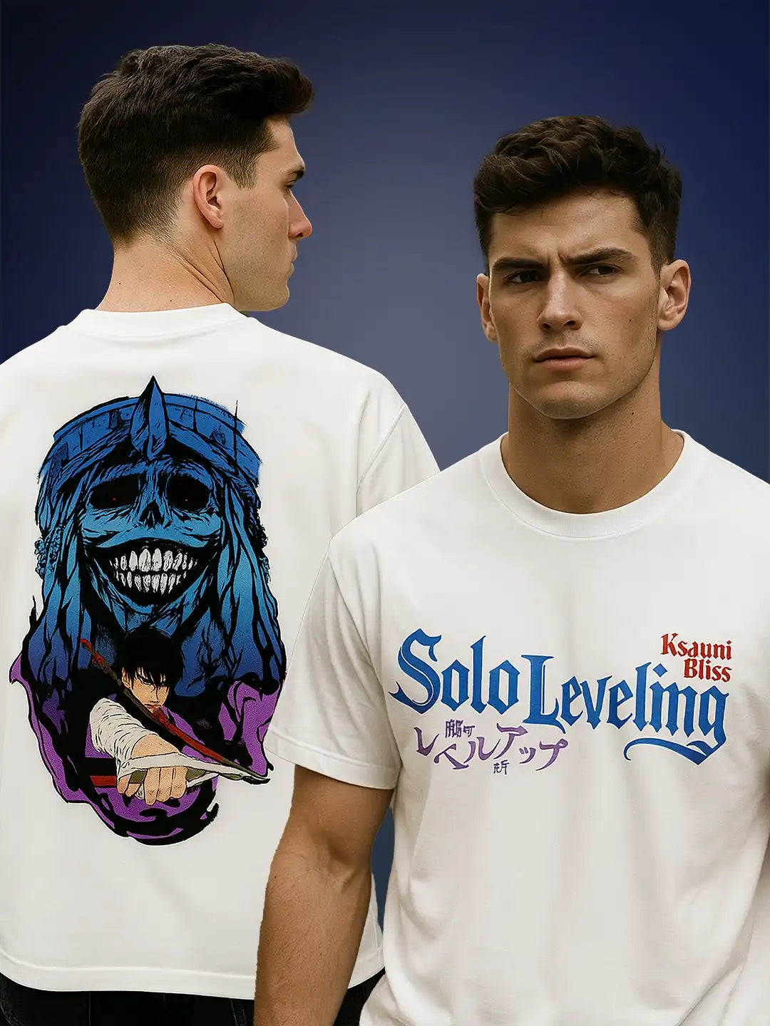 𝐒𝐨𝐥𝐨 𝐋𝐞𝐯𝐞𝐥𝐢𝐧𝐠 Oversized Anime T-Shirt