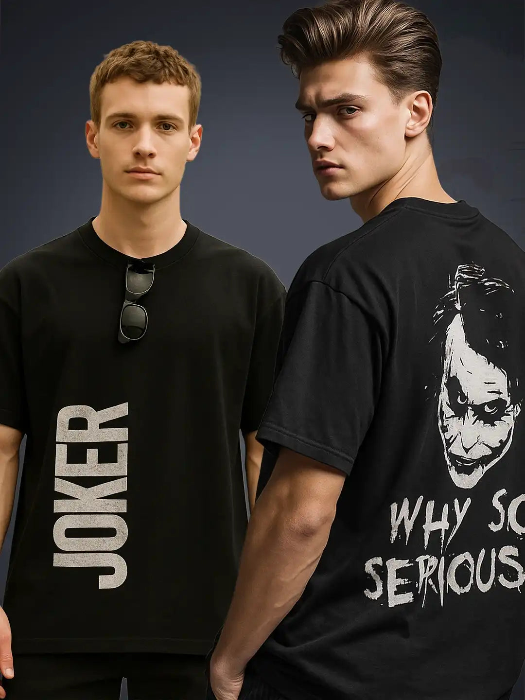 Joker Chaos Oversized Streetwear T-Shirt