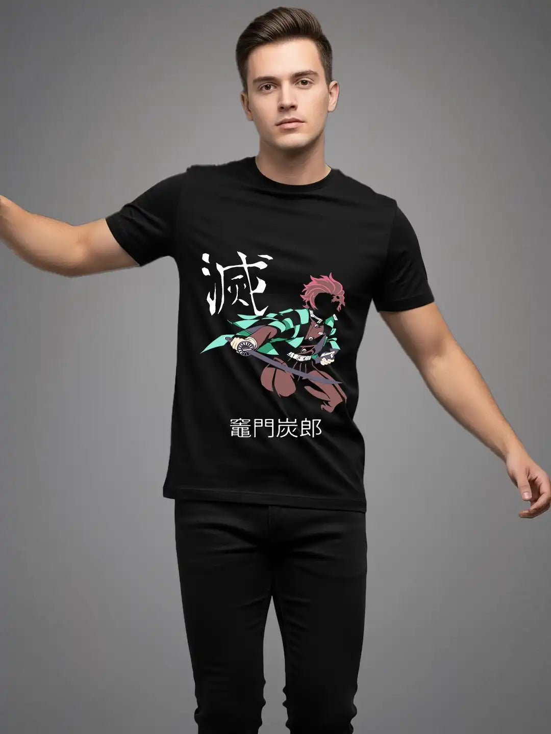 𝐀𝐧𝐢𝐦𝐞 𝐀𝐮𝐫𝐚: Demon Slayer Regular Tshirt