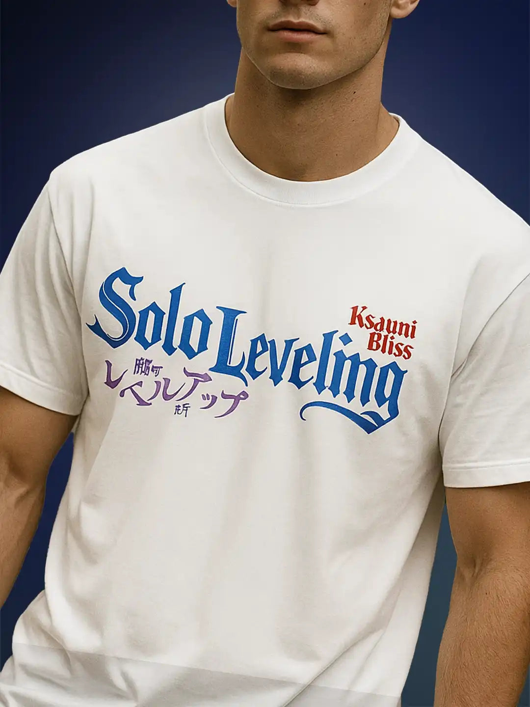 𝐒𝐨𝐥𝐨 𝐋𝐞𝐯𝐞𝐥𝐢𝐧𝐠 Oversized Anime T-Shirt