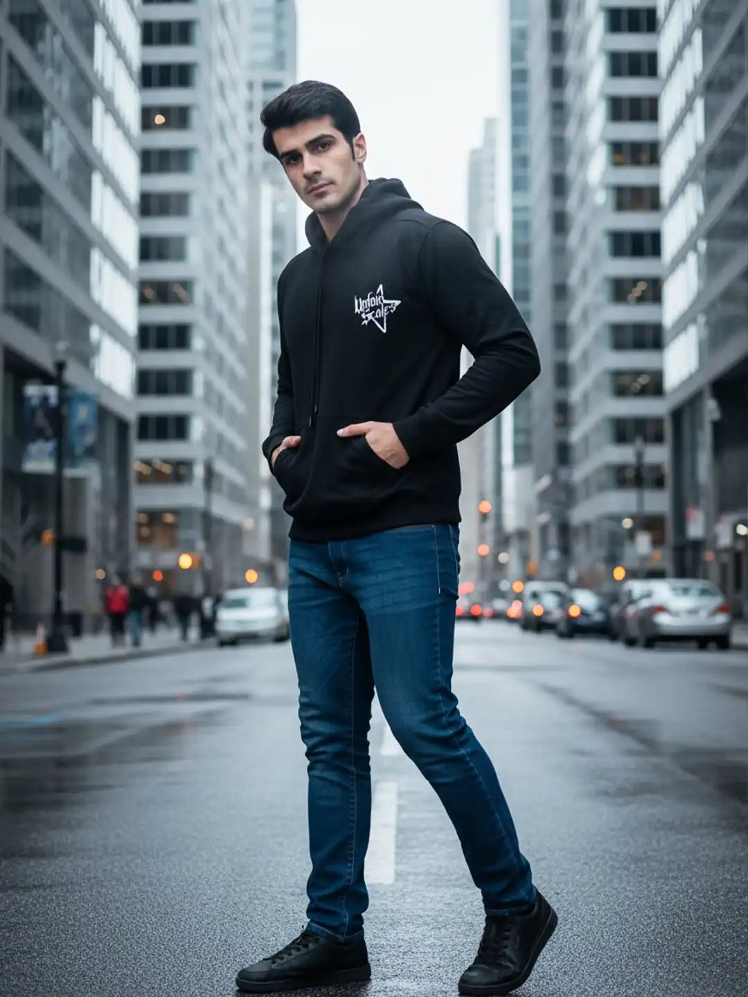 Unfair Scales Graphic 𝐑𝐞𝐠𝐮𝐥𝐚𝐫 Hoodie