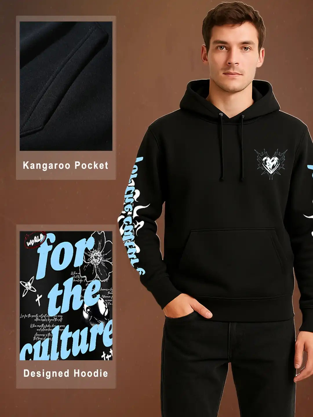 For The 𝐂𝐮𝐥𝐭𝐮𝐫𝐞 𝐒𝐭𝐫𝐞𝐞𝐭𝐰𝐞𝐚𝐫 Regular Fit Hoodie