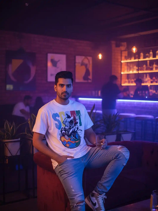 Travis Scott Inspired Oversized Streetwear Tee