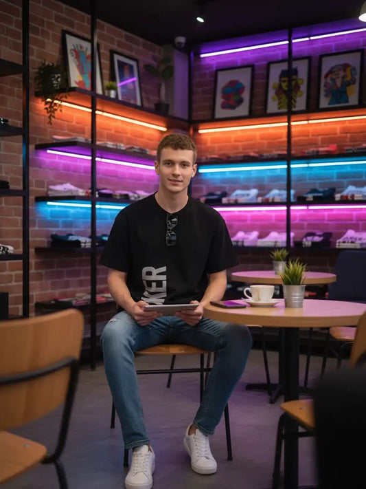 Joker Chaos Oversized Streetwear T-Shirt