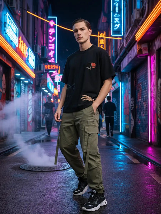 Anime Classic 𝐃𝐞𝐚𝐭𝐡 𝐍𝐨𝐭𝐞 Oversized T-Shirt