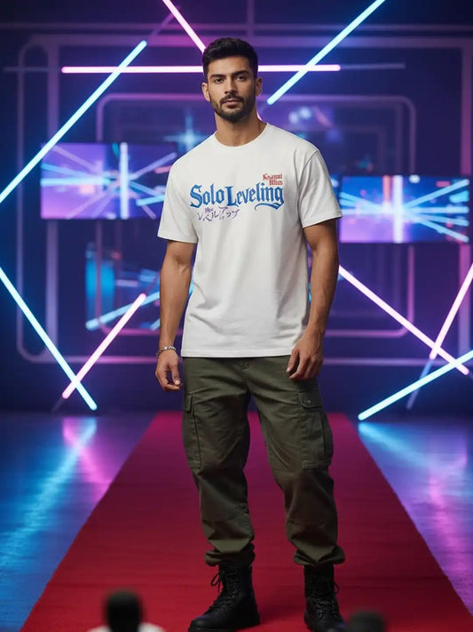 𝐒𝐨𝐥𝐨 𝐋𝐞𝐯𝐞𝐥𝐢𝐧𝐠 Oversized Anime T-Shirt